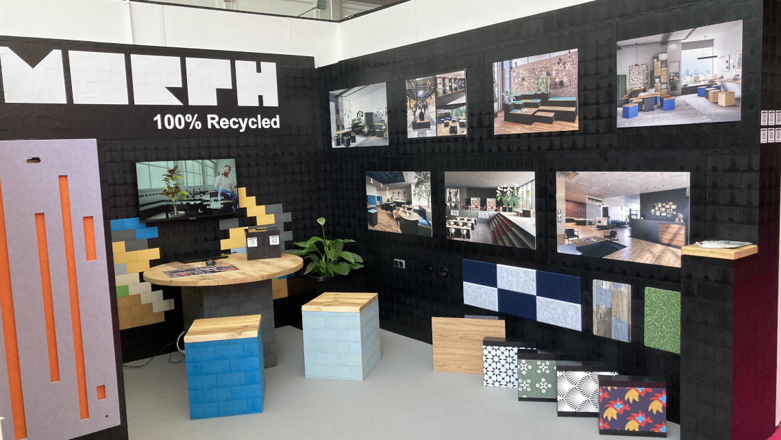 Midi Wall at Morph stand CDW 2023