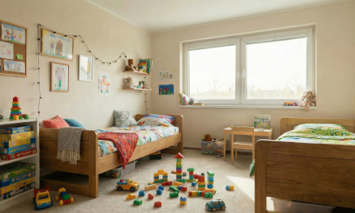 Childrens bedroom that needs to be divided