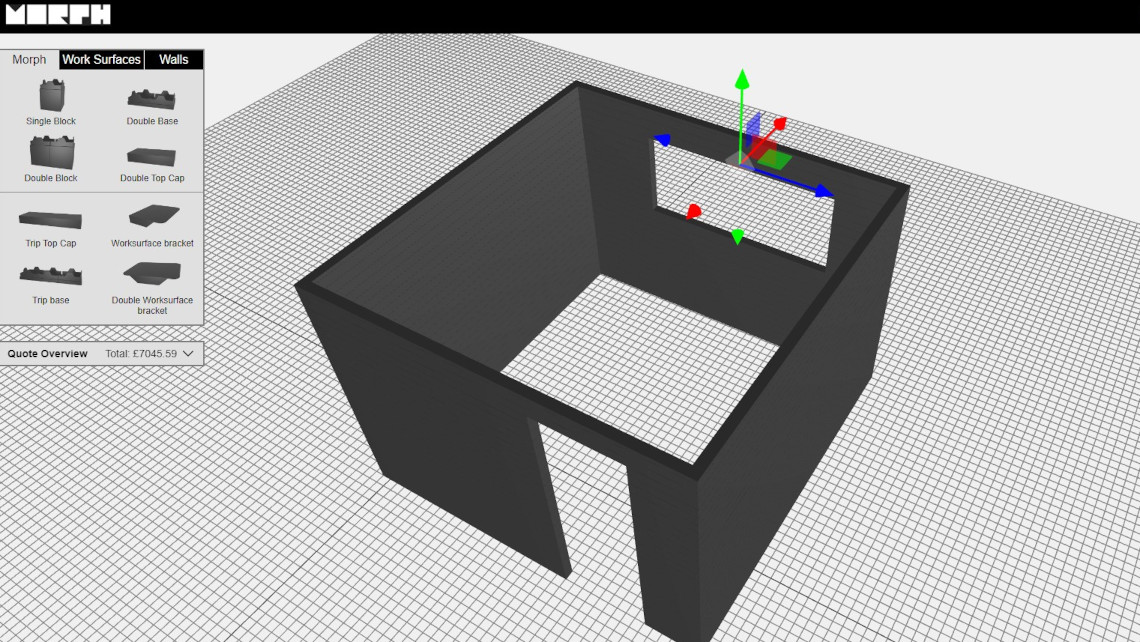 Create window for Morph room