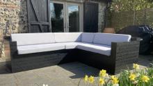 Morph L-Shaped outdoor sofa